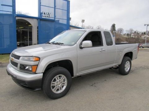 Sheer Silver Metallic 2012 Chevrolet Colorado LT Extended Cab 4x4 Sheer Silver Metallic 2012 Chevrolet Colorado LT Extended Cab 4x4