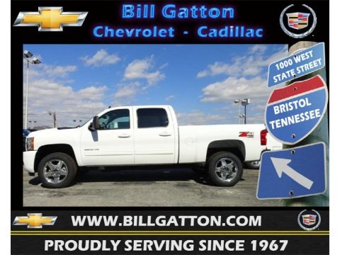 Summit White 2012 Chevrolet Silverado 2500HD LT Crew Cab 4x4 Summit White 2012 Chevrolet Silverado 2500HD LT Crew Cab 4x4