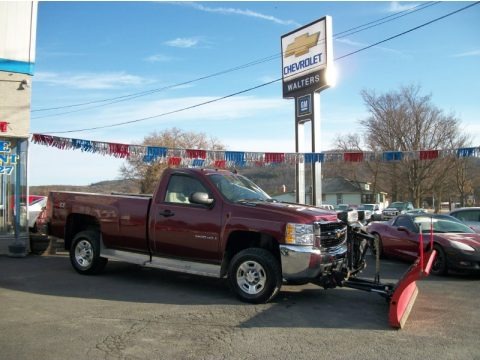 Deep Ruby Metallic 2009 Chevrolet Silverado 3500HD LT Regular Cab 4x4 Deep Ruby Metallic 2009 Chevrolet Silverado 3500HD LT Regular Cab 4x4