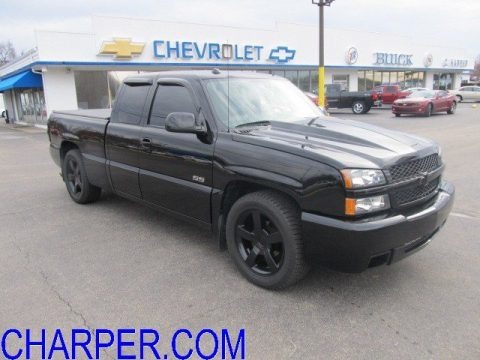 Black 2004 Chevrolet Silverado 1500 SS Extended Cab AWD Black 2004 Chevrolet Silverado 1500 SS Extended Cab AWD
