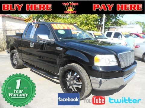 Black 2005 Ford F150 XLT SuperCab