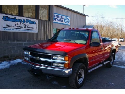 Victory Red 2000 Chevrolet Silverado 2500 LS Regular Cab 4x4 Victory Red 2000 Chevrolet Silverado 2500 LS Regular Cab 4x4