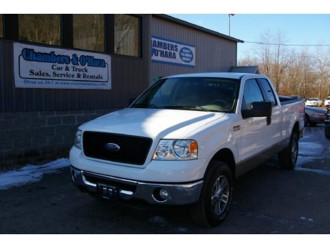 Oxford White 2006 Ford F150 XLT SuperCab 4x4