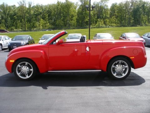 Redline Red 2004 Chevrolet SSR Redline Red 2004 Chevrolet SSR