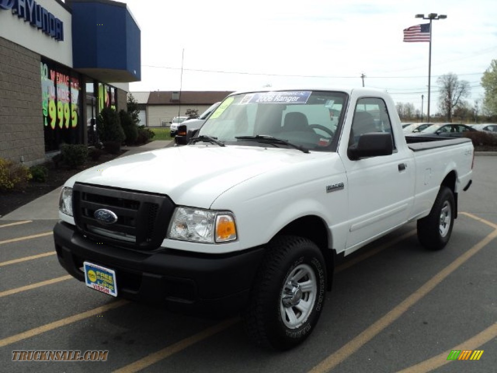 2006 Ford Ranger XL Regular Cab 4x4 in Oxford White ...