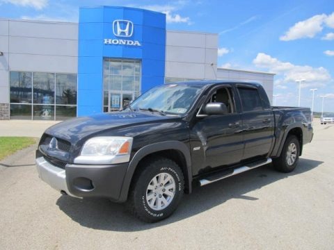 Carbide Black 2006 Mitsubishi Raider DuroCross Double Cab 4x4 Carbide Black 2006 Mitsubishi Raider DuroCross Double Cab 4x4