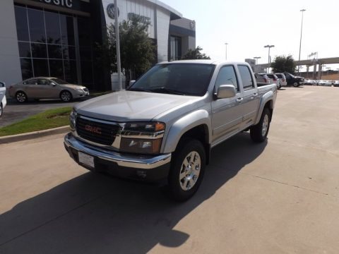 Pure Silver Metallic 2012 GMC Canyon SLE Crew Cab