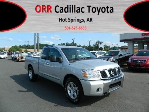 Radiant Silver 2007 Nissan Titan SE King Cab
