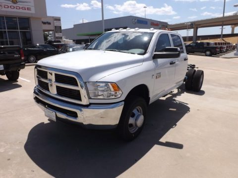 Bright White 2012 Dodge Ram 3500 HD ST Crew Cab 4x4 Dually Chassis Bright White 2012 Dodge Ram 3500 HD ST Crew Cab 4x4 Dually Chassis