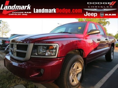 Deep Cherry Red Crystal Pearl 2011 Dodge Dakota Big Horn Crew Cab Deep Cherry Red Crystal Pearl 2011 Dodge Dakota Big Horn Crew Cab
