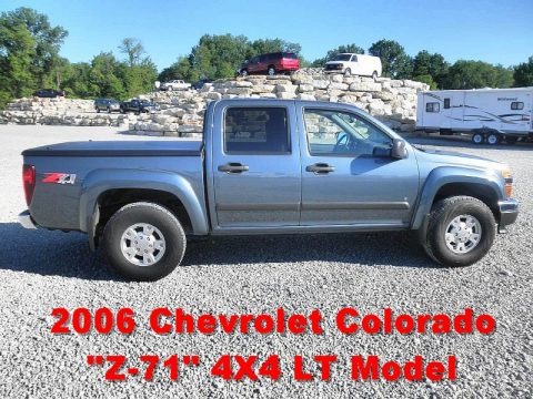 Blue Granite Metallic 2006 Chevrolet Colorado Z71 Crew Cab 4x4