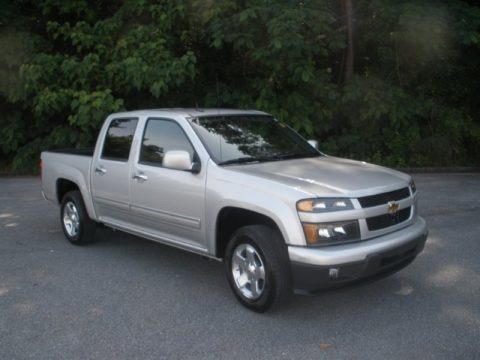 Sheer Silver Metallic 2012 Chevrolet Colorado LT Crew Cab