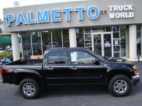 Black 2009 Chevrolet Colorado Z71 Crew Cab 4x4