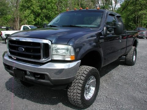 True Blue Metallic 2002 Ford F250 Super Duty XLT SuperCab 4x4 True Blue Metallic 2002 Ford F250 Super Duty XLT SuperCab 4x4