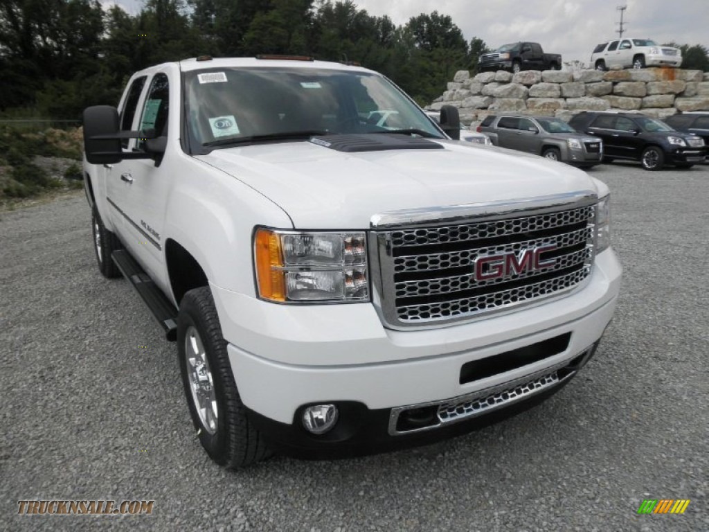 2012 GMC Sierra 2500HD Denali Crew Cab 4x4 in Summit White ...