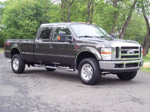 Dark Shadow Grey Metallic 2008 Ford F350 Super Duty XLT Crew Cab 4x4 Dark Shadow Grey Metallic 2008 Ford F350 Super Duty XLT Crew Cab 4x4
