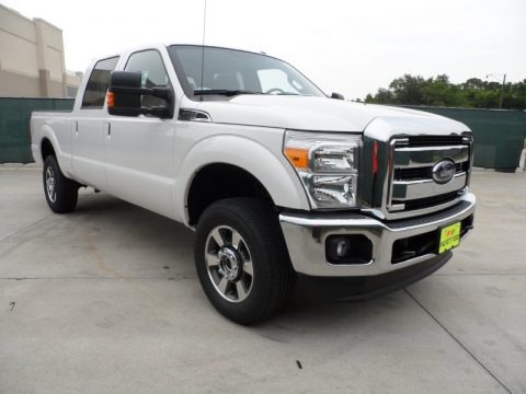 White Platinum Metallic Tri-Coat 2012 Ford F250 Super Duty Lariat Crew Cab 4x4 White Platinum Metallic Tri-Coat 2012 Ford F250 Super Duty Lariat Crew Cab 4x4