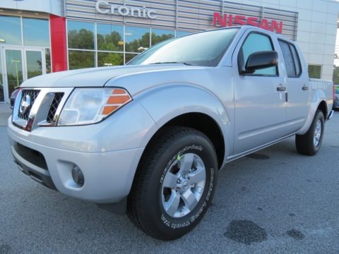 Brilliant Silver Metallic 2012 Nissan Frontier SV Crew Cab Brilliant Silver Metallic 2012 Nissan Frontier SV Crew Cab