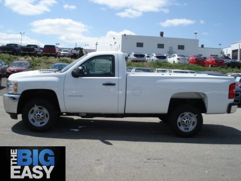 Summit White 2012 Chevrolet Silverado 2500HD Work Truck Regular Cab Summit White 2012 Chevrolet Silverado 2500HD Work Truck Regular Cab