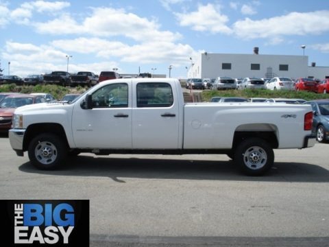 Summit White 2012 Chevrolet Silverado 2500HD Work Truck Crew Cab 4x4 Summit White 2012 Chevrolet Silverado 2500HD Work Truck Crew Cab 4x4