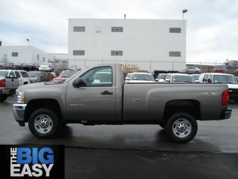 Graystone Metallic 2012 Chevrolet Silverado 2500HD Work Truck Regular Cab 4x4 Graystone Metallic 2012 Chevrolet Silverado 2500HD Work Truck Regular Cab 4x4