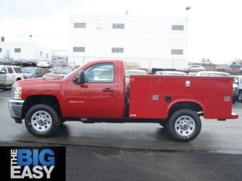 Victory Red 2012 Chevrolet Silverado 3500HD WT Regular Cab 4x4 Utility Truck Victory Red 2012 Chevrolet Silverado 3500HD WT Regular Cab 4x4 Utility Truck