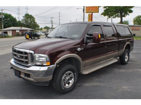 Dark Toreador Red Metallic 2004 Ford F250 Super Duty King Ranch Crew Cab 4x4 Dark Toreador Red Metallic 2004 Ford F250 Super Duty King Ranch Crew Cab 4x4
