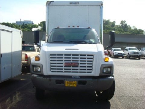 Summit White 2005 GMC C Series Topkick C6500 Regular Cab Commerical Moving Truck