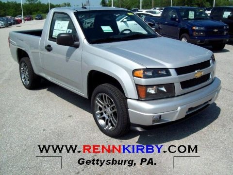 Sheer Silver Metallic 2012 Chevrolet Colorado LT Regular Cab