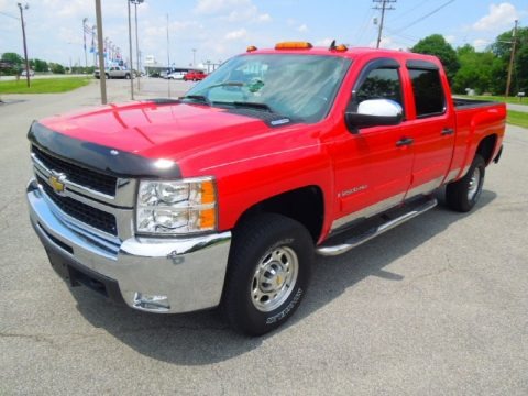 Victory Red 2008 Chevrolet Silverado 2500HD LT Z71 Crew Cab 4x4 Victory Red 2008 Chevrolet Silverado 2500HD LT Z71 Crew Cab 4x4