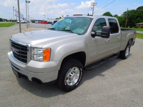 Silver Birch Metallic 2008 GMC Sierra 2500HD SLT Z71 Crew Cab 4x4 Silver Birch Metallic 2008 GMC Sierra 2500HD SLT Z71 Crew Cab 4x4