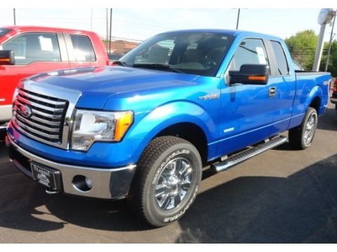 Blue Flame Metallic 2012 Ford F150 XLT SuperCab 4x4 Blue Flame Metallic 2012 Ford F150 XLT SuperCab 4x4