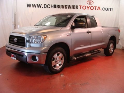 Silver Sky Metallic 2007 Toyota Tundra SR5 TRD Double Cab 4x4 Silver Sky Metallic 2007 Toyota Tundra SR5 TRD Double Cab 4x4