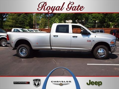 Bright Silver Metallic 2012 Dodge Ram 3500 HD ST Crew Cab 4x4 Dually Bright Silver Metallic 2012 Dodge Ram 3500 HD ST Crew Cab 4x4 Dually
