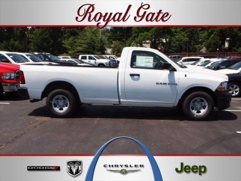 Bright White 2012 Dodge Ram 1500 ST Regular Cab Bright White 2012 Dodge Ram 1500 ST Regular Cab