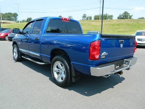 Electric Blue Pearl 2008 Dodge Ram 1500 SLT Quad Cab Electric Blue Pearl 2008 Dodge Ram 1500 SLT Quad Cab
