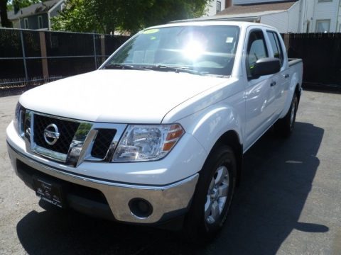 Avalanche White 2010 Nissan Frontier SE Crew Cab 4x4 Avalanche White 2010 Nissan Frontier SE Crew Cab 4x4
