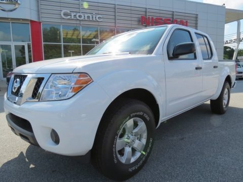 Avalanche White 2012 Nissan Frontier SV Crew Cab Avalanche White 2012 Nissan Frontier SV Crew Cab