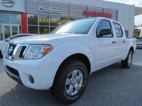 Avalanche White 2012 Nissan Frontier SV Crew Cab Avalanche White 2012 Nissan Frontier SV Crew Cab