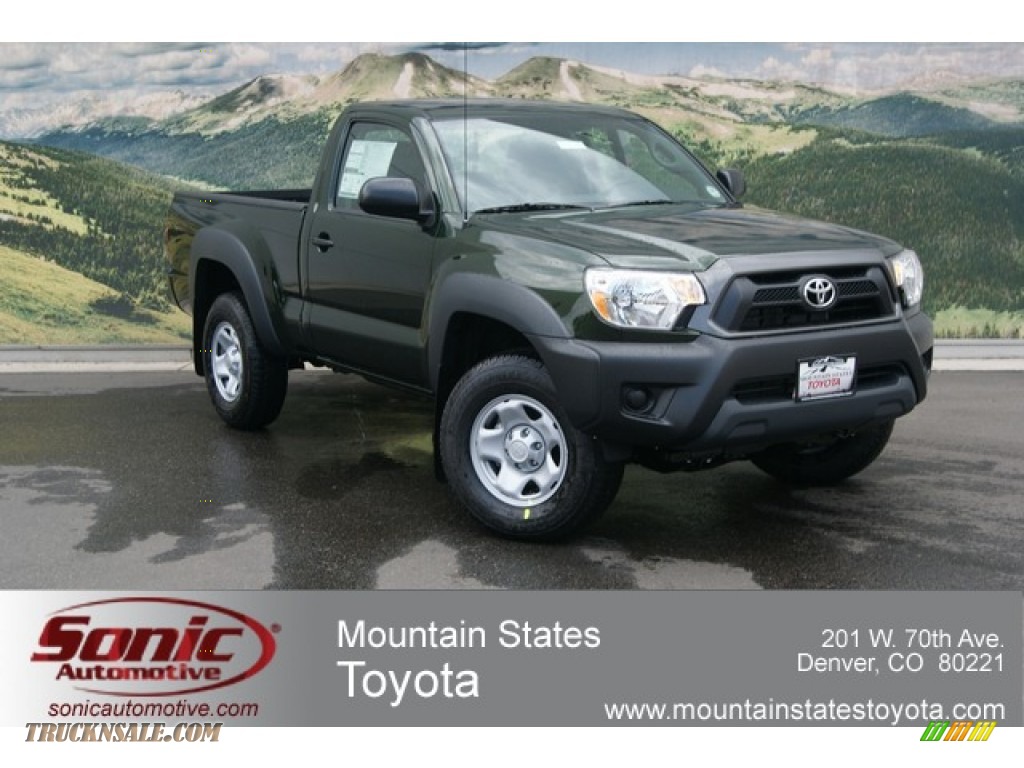 2012 Toyota Regular Cab 4x4 in Spruce Green Mica 012135 Truck N' Sale