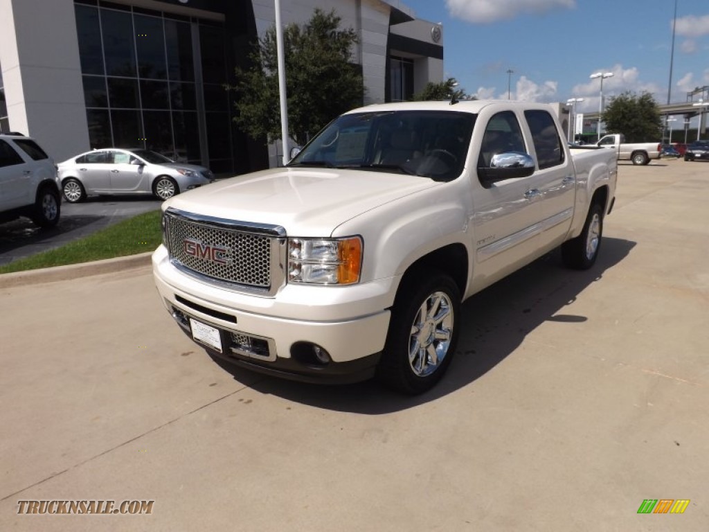 2012 Gmc Sierra 1500 Denali Crew Cab 4x4 In White Diamond Tricoat