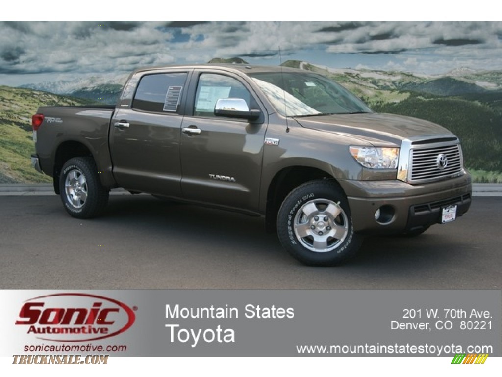 2012 Toyota Tundra Limited CrewMax 4x4 in Pyrite Mica photo #6 - 259875