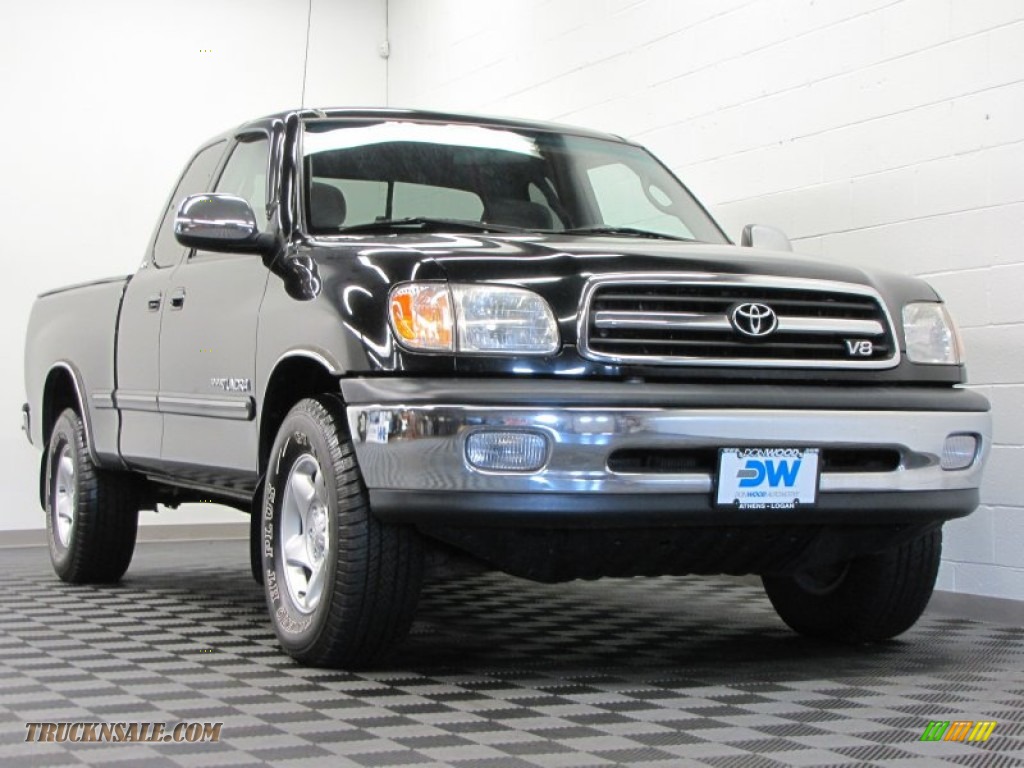 2000 Toyota Tundra SR5 Extended Cab in Black photo #31 - 078179 | Truck