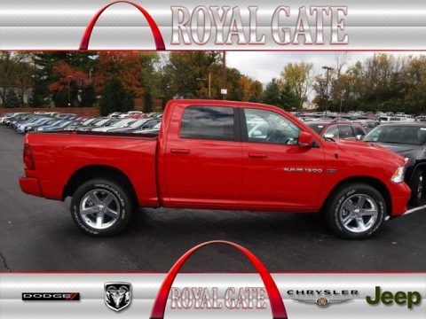  Houses  Sale on Red Dodge Ram 1500 Sport Crew Cab 4x4 Trucks For Sale   Truck N  Sale