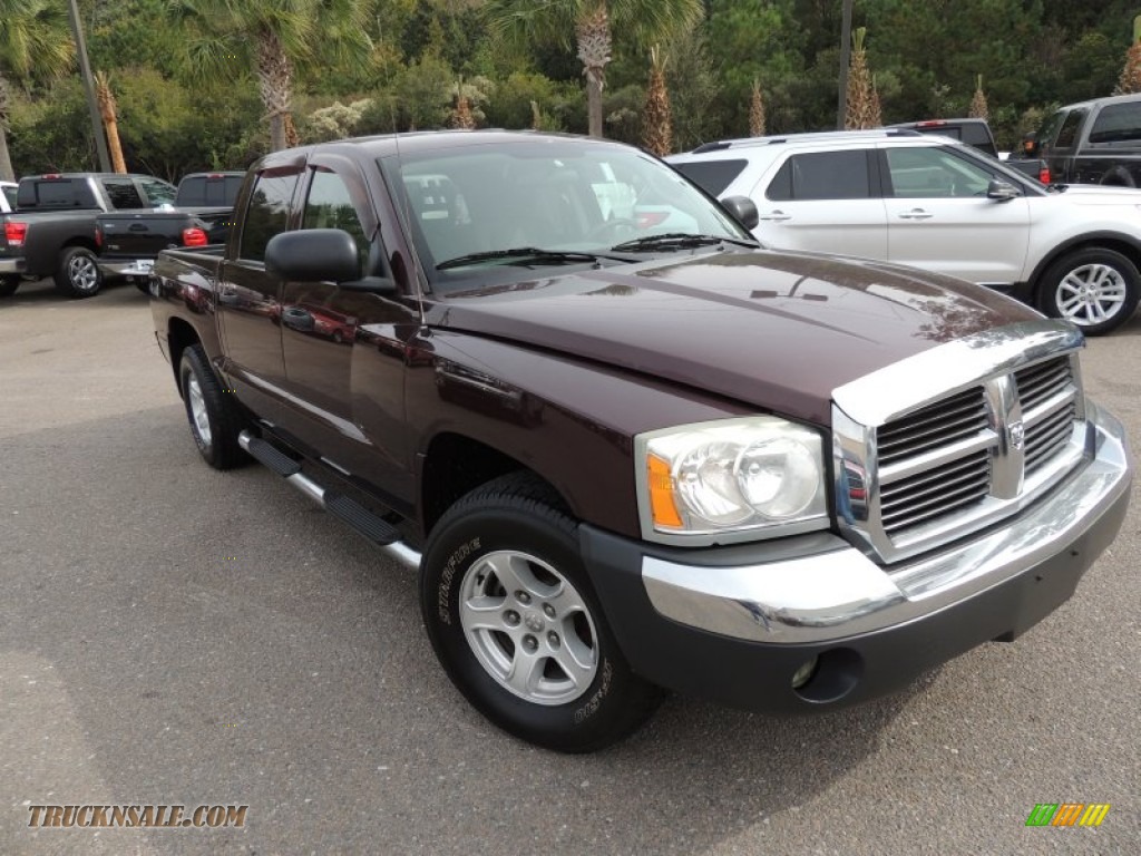 2005 Dodge Dakota Slt Quad Cab 4x4 In Deep Molten Red Pearl 142649