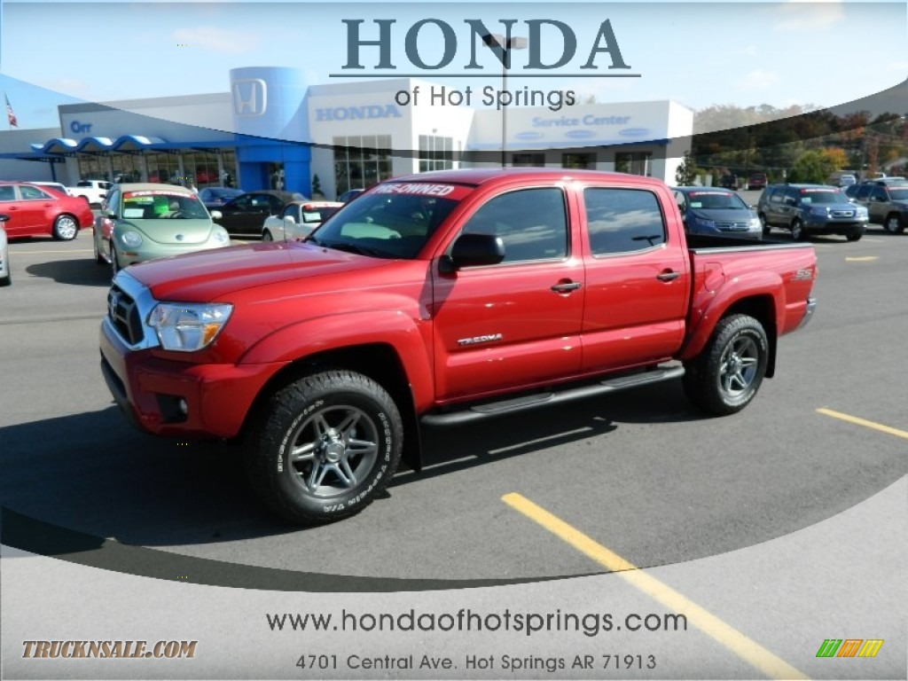 red toyota tacoma for sale #7