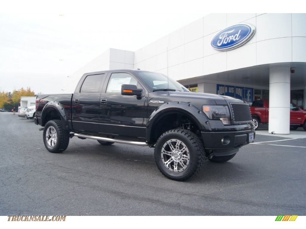 2013 Ford F150 FX4 SuperCrew 4x4 in Tuxedo Black Metallic D17441