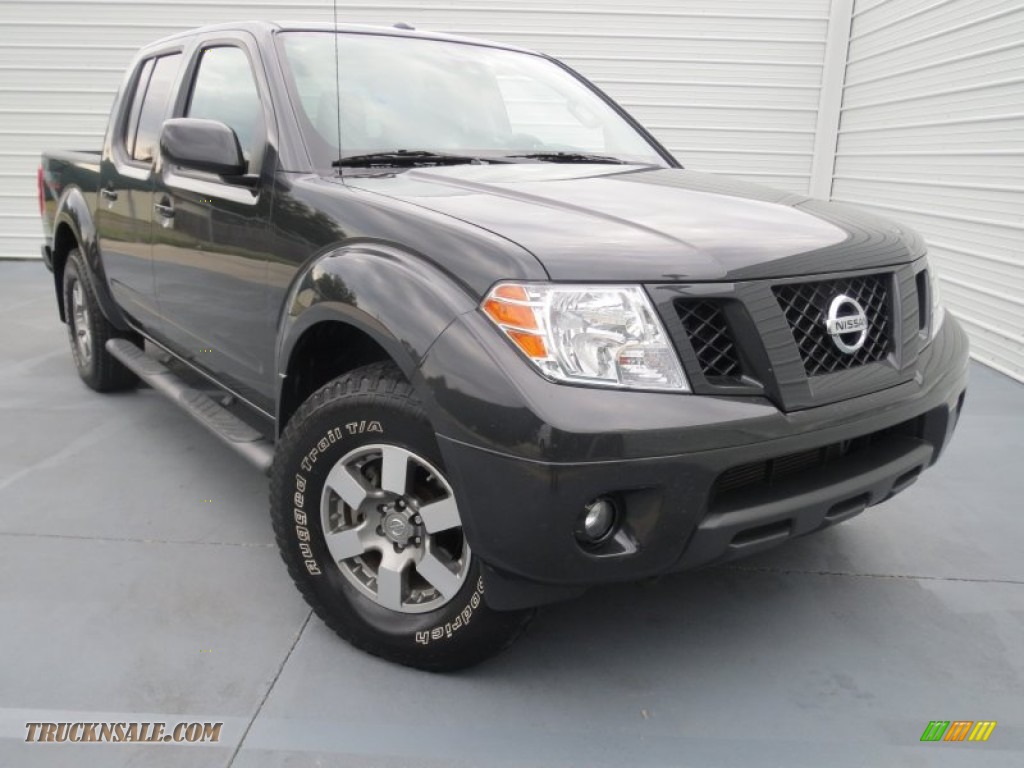 2012 Nissan Frontier Pro 4X Crew Cab 4x4 In Night Armor Metallic 