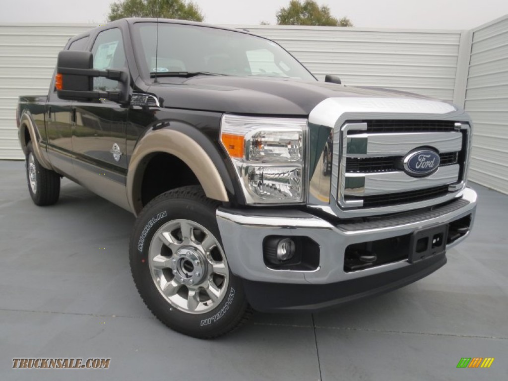 2013 Ford F250 Super Duty Lariat Crew Cab 4x4 In Tuxedo Black Metallic