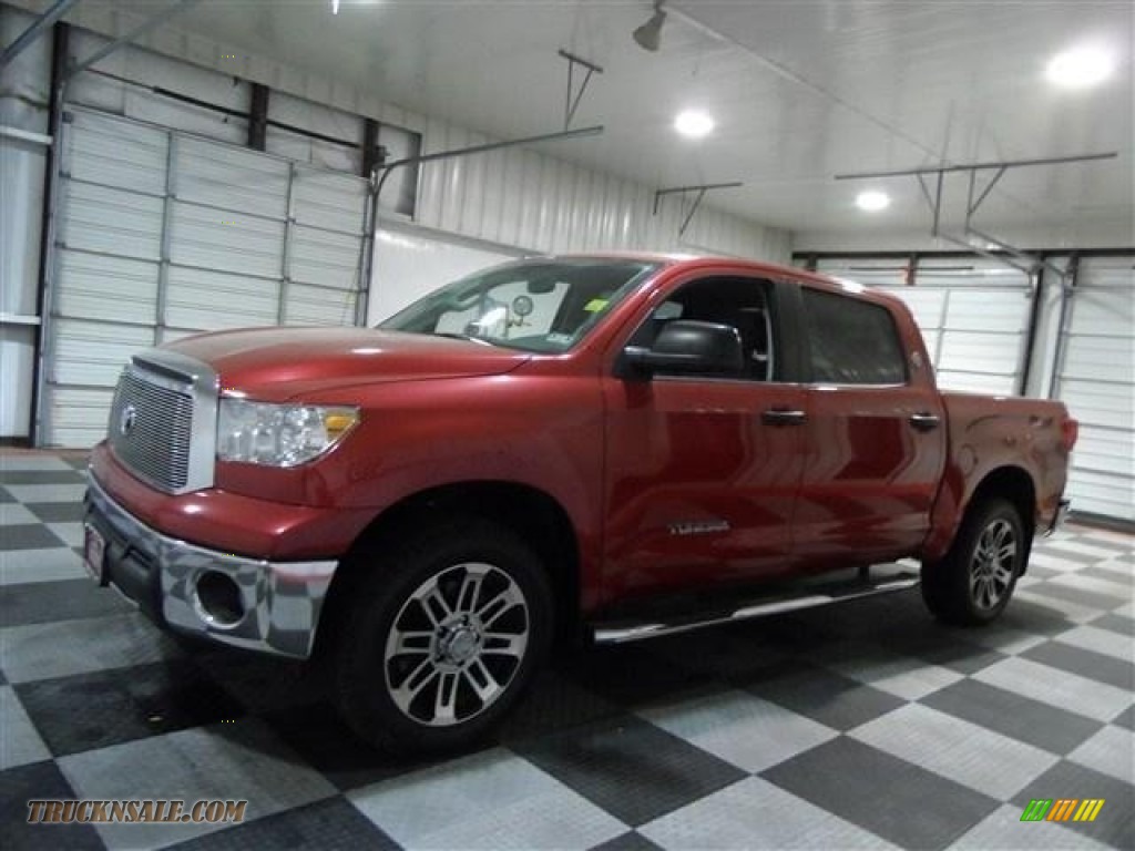 2012 Toyota Tundra Texas Edition CrewMax 4x4 in Barcelona Red Metallic